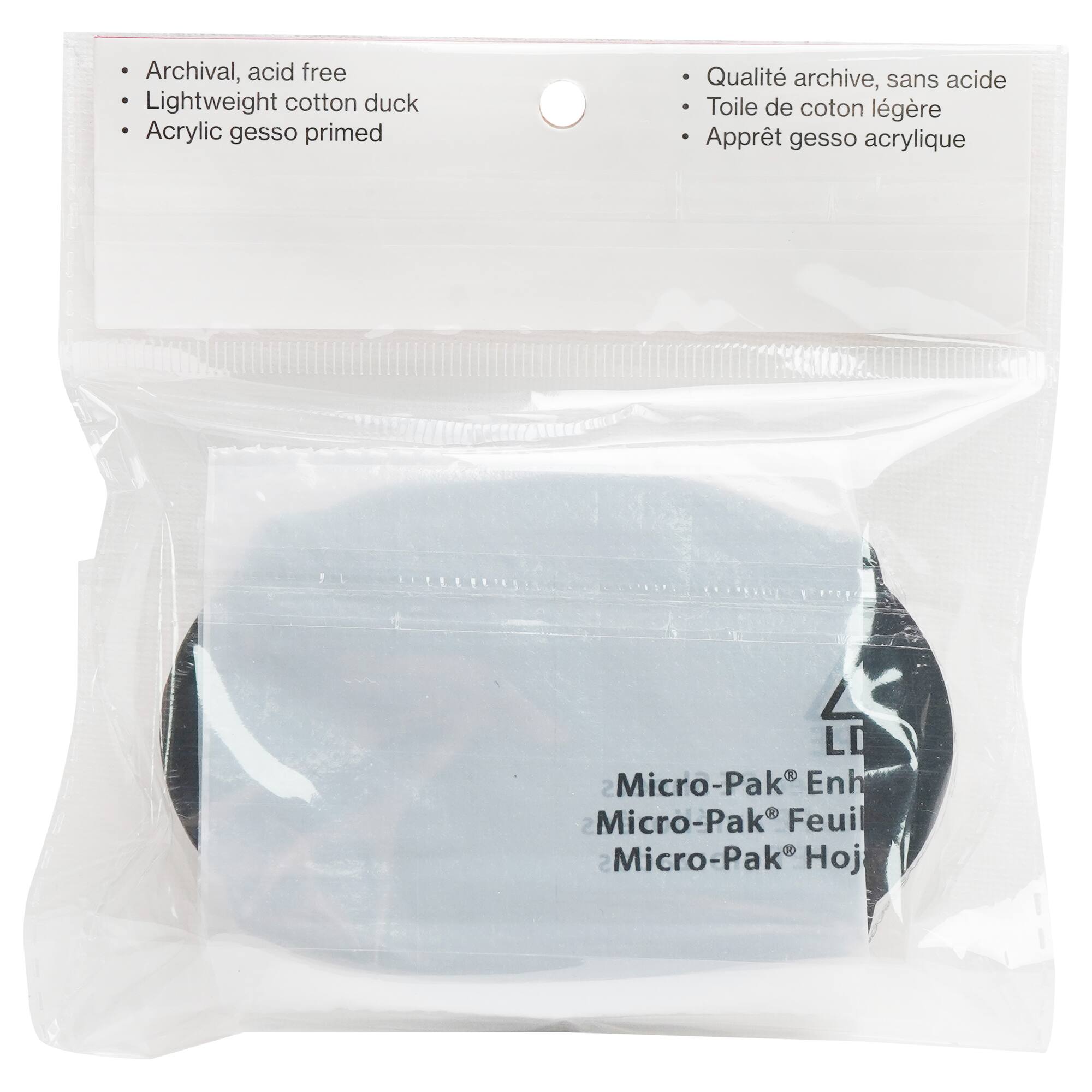 5 Pack 4" Shaped Magnetic Canvas Panels by Craft Smart